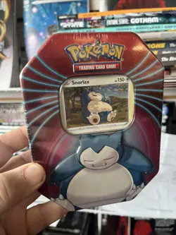 Pokemon Snorlax Mighty Mysterious Tin 2021 Factory Sealed NEW - Image 1