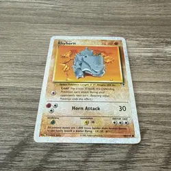 Rhyhorn Reverse Foil #90 2002 Pokemon Legendary Collection - Image 2