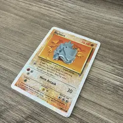 Rhyhorn Reverse Foil #90 2002 Pokemon Legendary Collection - Image 4