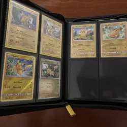 Pokemon Pikachu Binder Collection Lot - V, EX, Promos + Vault X Binder - Image 5