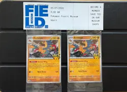 Lot of 2 Pokemon Archeops 051/086 Fossil Museum Promo Chicago Sealed - Image 1