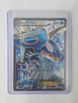 Kyogre EX Full Art Holo - Primal Clash 148/160 Pokemon TCG Ultra Rare Mint - Image 1