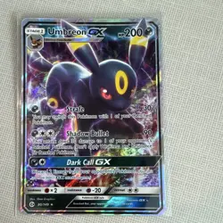Pokemon TCG Umbreon GX 80/149 SM Base Set Ultra Rare Holo 200 HP - Image 1