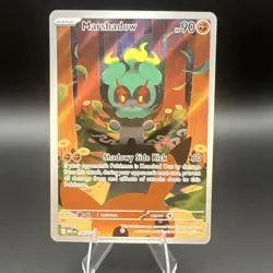 Pokemon TCG Mega Evolution Marshadow 146/132 Illustration Rare Holo LP/NM - Image 1
