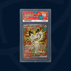 Pokemon TCG - Meowth - 121/088 - Perfect Order - Ace 10 (Perfect Subgrades) - Image 1