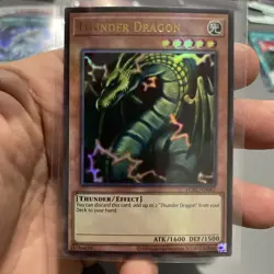 Thunder Dragon LCKC-EN067 ULTRA RARE Unlimited NM! +Bonus Card FREE SHIPPING! - Image 1