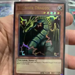 Thunder Dragon LCKC-EN067 ULTRA RARE Unlimited NM! +Bonus Card FREE SHIPPING! - Image 3