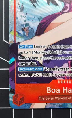 One Piece - Boa Hancock Op12-014 SR Alt-Art - Image 5