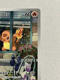Pokemon TCG Charmander SVP044 Obsidian Flames Black Star Promo Card NM Condition - Image 4