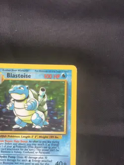 Pokemon Cards: Base Set Rare Holo: Blastoise 2/102 - Image 4