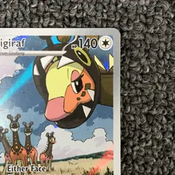 Pokemon Card TCG - Farigiraf 228/193 - Paldea Evolved - Illustration Rare - NM ⭐ - Image 4