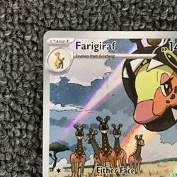 Pokemon Card TCG - Farigiraf 228/193 - Paldea Evolved - Illustration Rare - NM ⭐ - Image 5