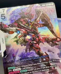 3x Lot - Gundam Card Game Newtype Rising Legend Rare (LR) Full Art Foil TCG NM/M - Image 3