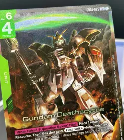 3x Lot - Gundam Card Game Newtype Rising Legend Rare (LR) Full Art Foil TCG NM/M - Image 4