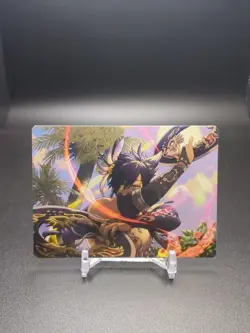 MTG NM Dancer's Chakrams - Art Series 24/53 - Final Fantasy - Art Card - Image 1