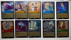 Disney Lorcana Fabled Foil Holo Lot 20 cards - Image 2