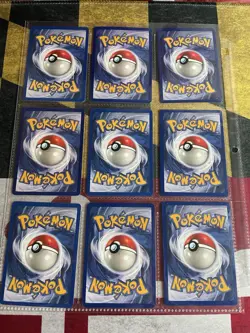 1999 Pokemon FOSSIL SET Unlimited Edition COMPLETE Uncommon/Common 32 Card Lot - Image 3