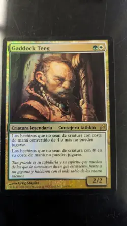 Gaddock Teeg lorwyn foil magic card (LRW) Spanish Magic Card - Image 2