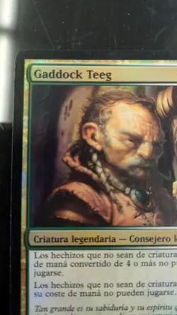 Gaddock Teeg lorwyn foil magic card (LRW) Spanish Magic Card - Image 3