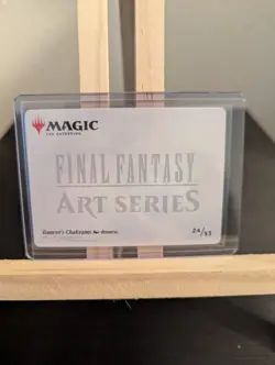 Dancer's Chakrams Art Card (Gold-Stamped Signature) - Art Series: FINAL FANTASY - Image 2