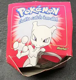 Pokemon 23K Gold Plated Card 1998 SEALED In Ball With Mewtwo On Box - Image 2