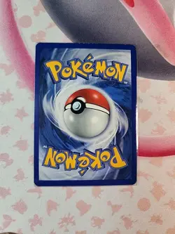 Swirl Pokemon Card Entei Black Star Movie Promo #34 2001 Reverse Holo - Image 5