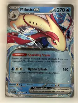 Milotic ex 042/191 Double Rare Surging Sparks Pokemon NM - Image 1