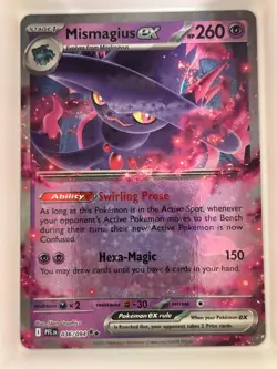 Mismagius ex 036/094 Double Rare Phantasmal Flames Pokemon NM - Image 1