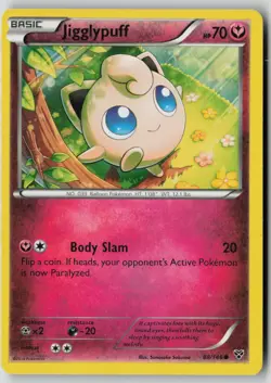 Jigglypuff 88/146 Common XY Pokemon MP - Image 1
