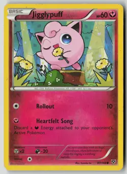 Jigglypuff 87/146 Common XY Pokemon HP - Image 1