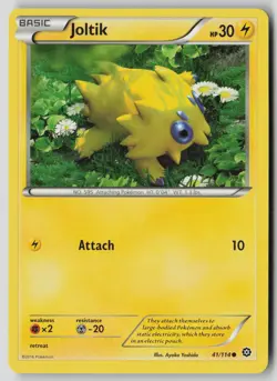 Joltik 41/114 Common Steam Siege Pokemon LP - Image 1