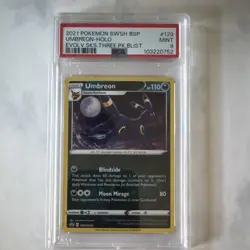 The Pokemon Company Umbreon SWSH129 SWSH Promo Holo PSA 9 EN - Image 1