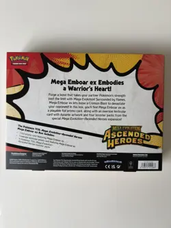 5x Pokemon TCG Ascended Heroes Mega Emboar Ex Box - NEW - SEALED - Image 3