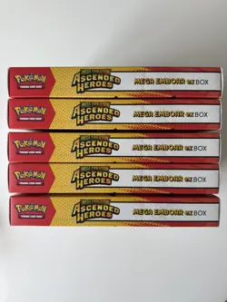 5x Pokemon TCG Ascended Heroes Mega Emboar Ex Box - NEW - SEALED - Image 4