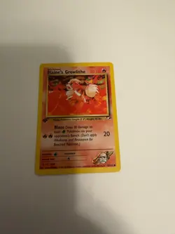 Pokemon TCG - Growlithe Themed Lot w/ Full Art and 1st Edition Vintage - Image 5