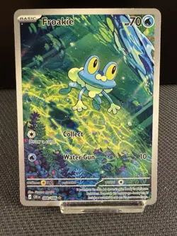 Froakie 88/86 Illustration Rare Pokemon Chaos Rising ME04 NM - Image 1