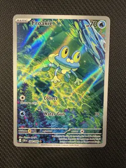 Froakie 88/86 Illustration Rare Pokemon Chaos Rising ME04 NM - Image 4