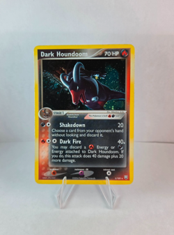 Dark Houndoom 5/109 Pokemon Ex Team Rocket Returns Holo Rare MP 2004 - Image 1