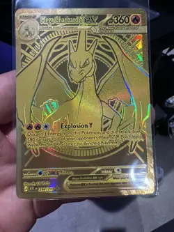 Mega Charizard Y EX 294/217 Gold Hyper Rare Ascended Heroes Pokemon TCG - Fresh! - Image 1
