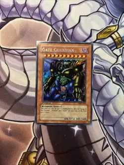 Yu-Gi-Oh! Gate Guardian MRD-000 1st Edition Secret Rare Asian English VLP (BCC) - Image 1