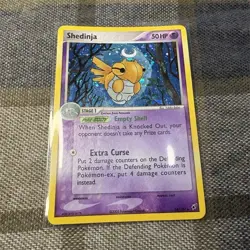 Pokemon Shedinja 14/107 EX Deoxys Holo Rare Stage 1 50HP 2005 Card - Image 1