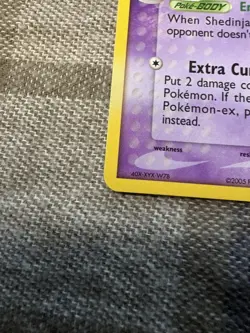 Pokemon Shedinja 14/107 EX Deoxys Holo Rare Stage 1 50HP 2005 Card - Image 5