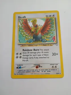 Ho-oh 18/64 Neo Revelation Regular/Common Pokemon Card TCG - Image 1
