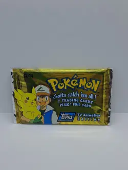 Pokemon Topps Trading Cards TV Animation Edition: Series 1 (1 Sealed Pack) - Image 1