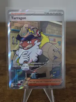 Pokemon Perfect Order Tarragon 116/088 Trainer-Supporter Full Art Holo Card NM - Image 1