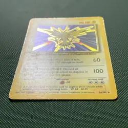 Zapdos 16/102 Base Set Holo | Vintage WOTC Pokemon Card | Binder Copy - Image 2