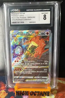 CGC 8 NM/Mint | Charizard VSTAR SWSH262 SWSH: Sword & Shield Promo Cards Holo - Image 1