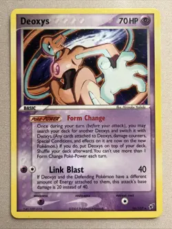 Pokemon Card - Deoxys (Normal) - Regular Non-Holo Rare (16/107) ex Deoxys NM/M - Image 1