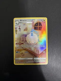 Pokemon TCG Altaria Crown Zenith Galarian Gallery Holo Ultra Rare Card GG19/GG70 - Image 1