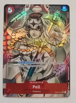 One Piece Card Game Pell Alt Art OP04 013 Kingdom Of Intrigue NM/M English - Image 1